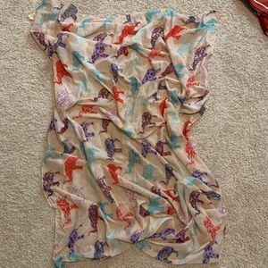 Full Length Elephant - Hair or Fashion Scarf